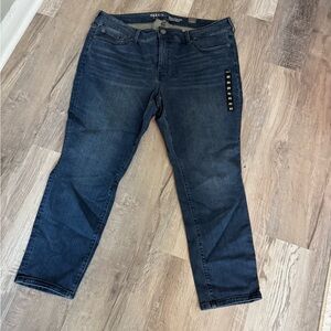 Torrid Women's Dark Blue Straight Leg Jeans